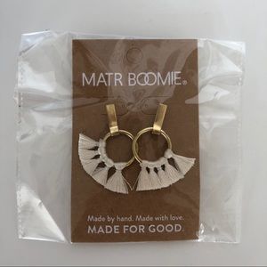 Matr Boomie Fringe earrings